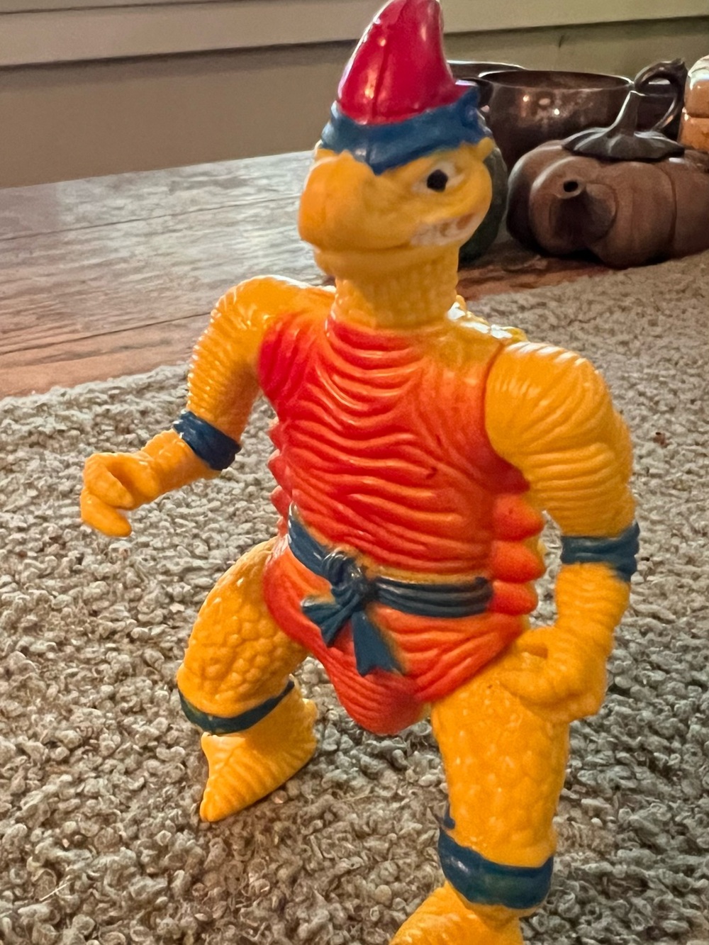 Vintage Dinosaur Raphael Hero’s Ninja Dino Warrior TMNT KO Bootleg Figures